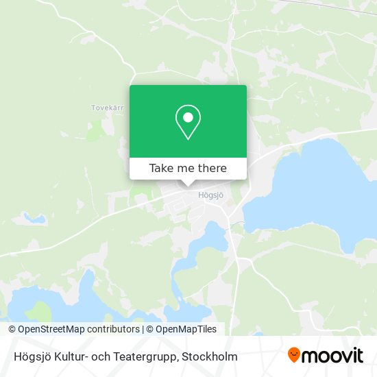 Högsjö Kultur- och Teatergrupp map