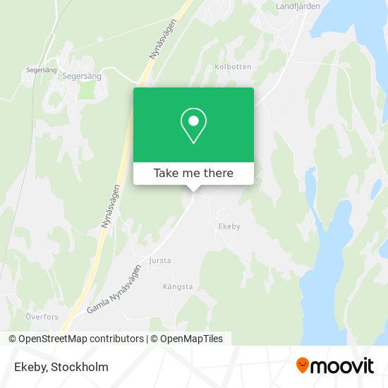 Ekeby map