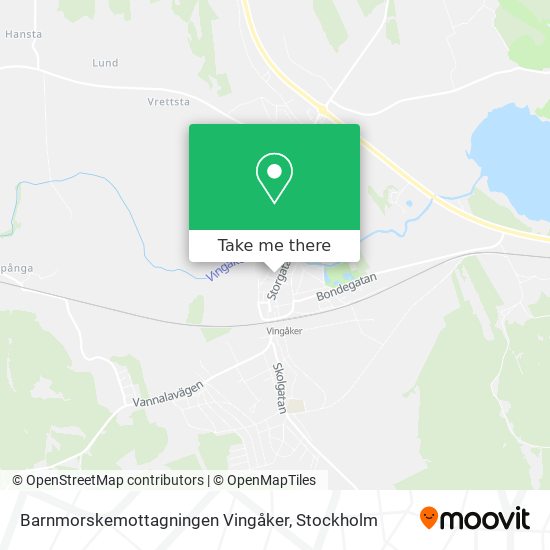 Barnmorskemottagningen Vingåker map