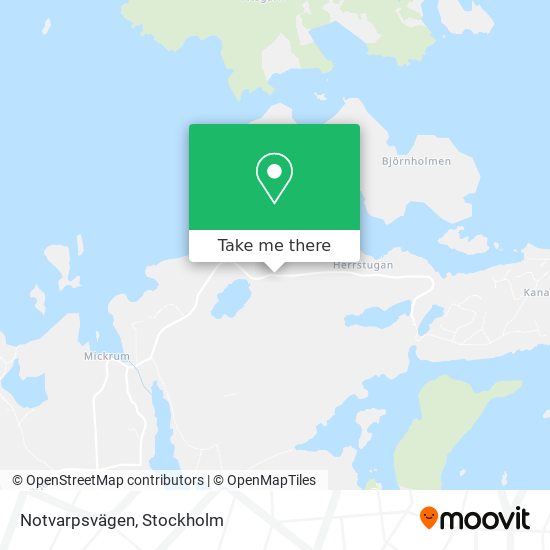 Notvarpsvägen map