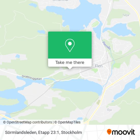 Sörmlandsleden, Etapp 23:1 map