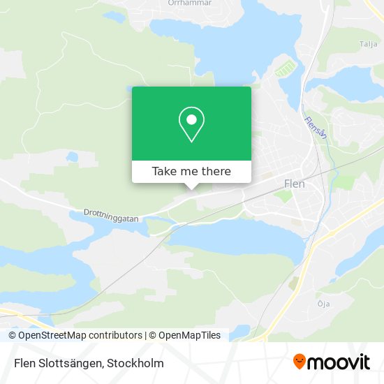 Flen Slottsängen map