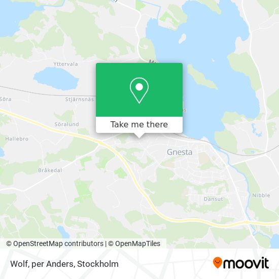 Wolf, per Anders map