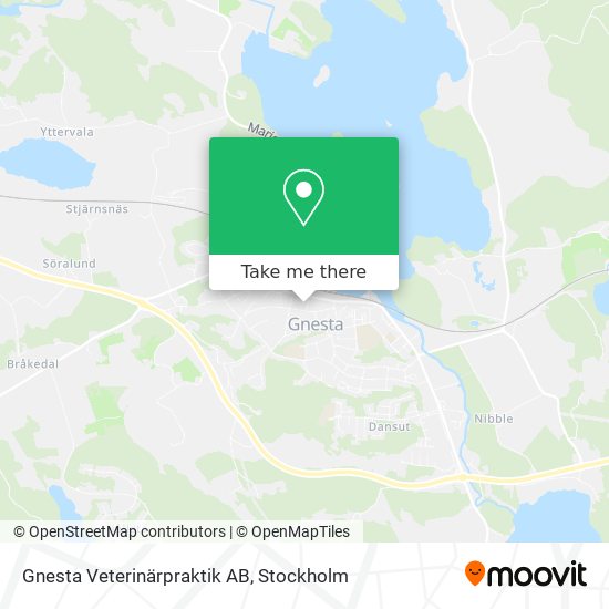 Gnesta Veterinärpraktik AB map