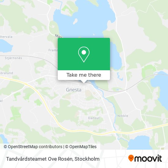 Tandvårdsteamet Ove Rosén map