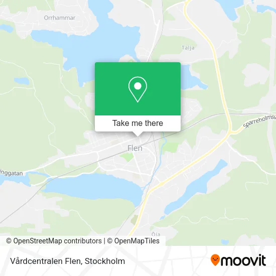 Vårdcentralen Flen map