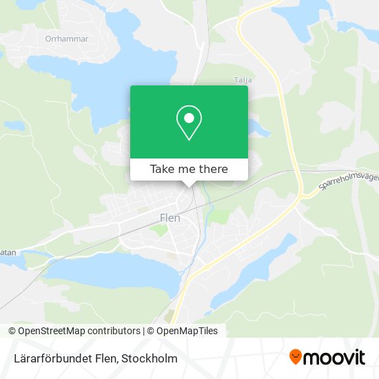 Lärarförbundet Flen map