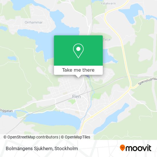 Bolmängens Sjukhem map