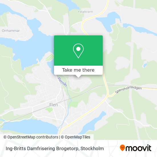 Ing-Britts Damfrisering Brogetorp map