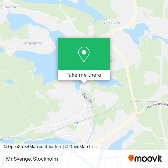 Mr Sverige map