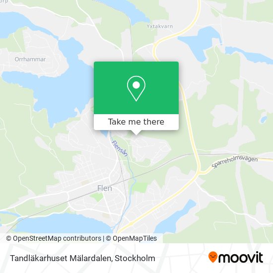 Tandläkarhuset Mälardalen map