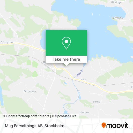 Mug Förvaltnings AB map