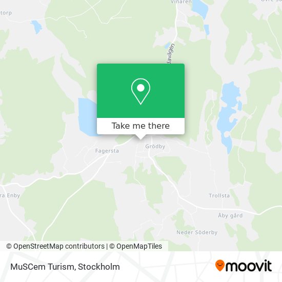 MuSCem Turism map