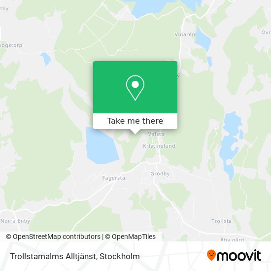 Trollstamalms Alltjänst map