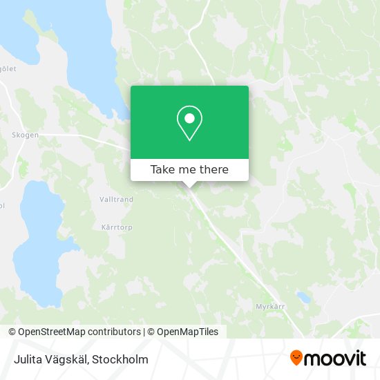 Julita Vägskäl map