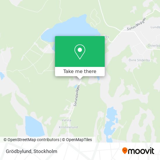 Grödbylund map