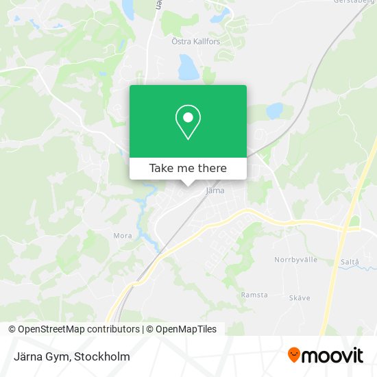 Järna Gym map