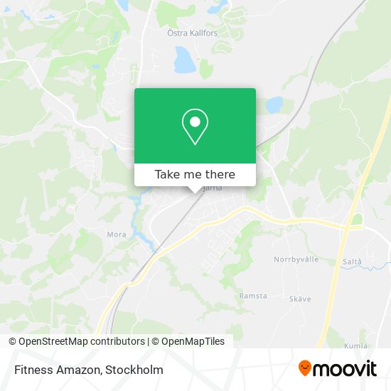 Fitness Amazon map