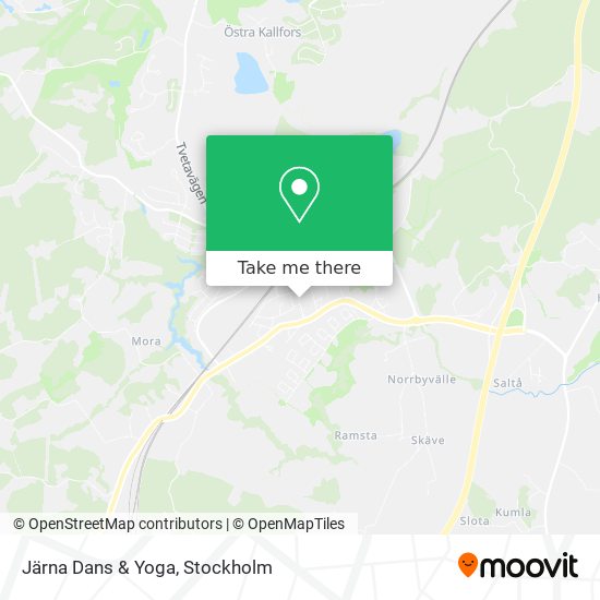 Järna Dans & Yoga map