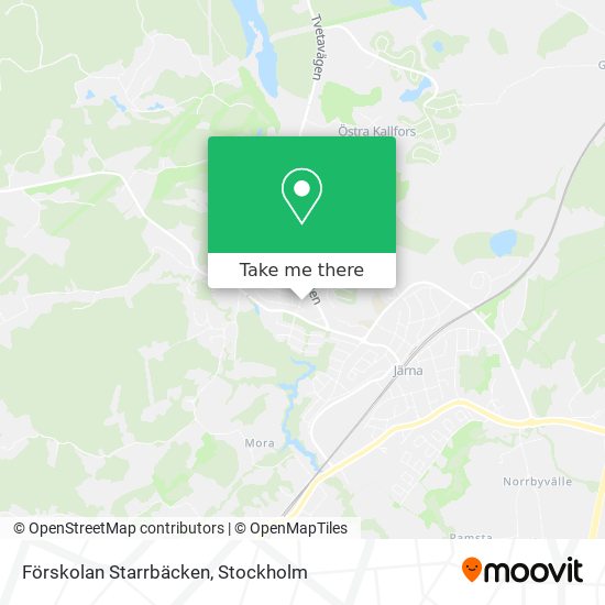 Förskolan Starrbäcken map