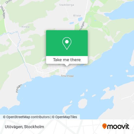 Utövägen map