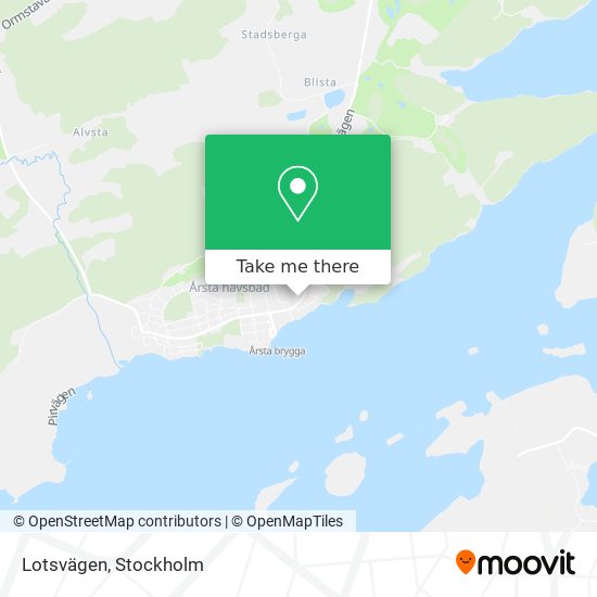 Lotsvägen map