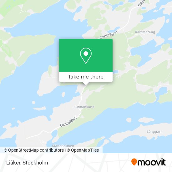 Liåker map