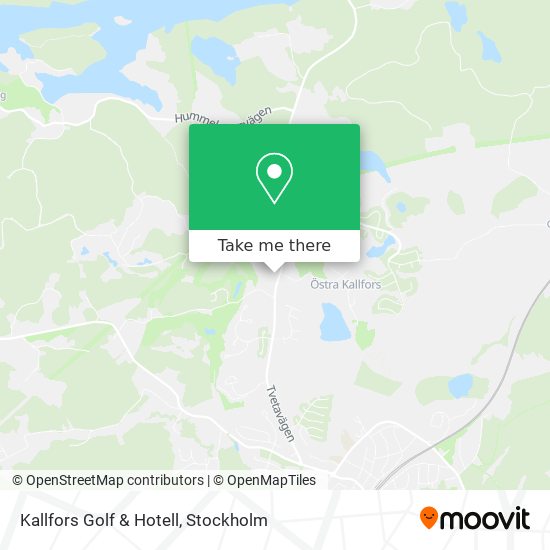 Kallfors Golf & Hotell map