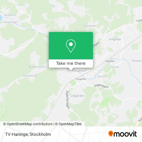 TV-Haninge map