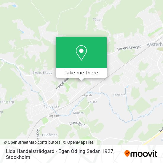 Lida Handelsträdgård - Egen Odling Sedan 1927 map