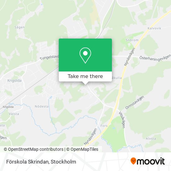 Förskola Skrindan map