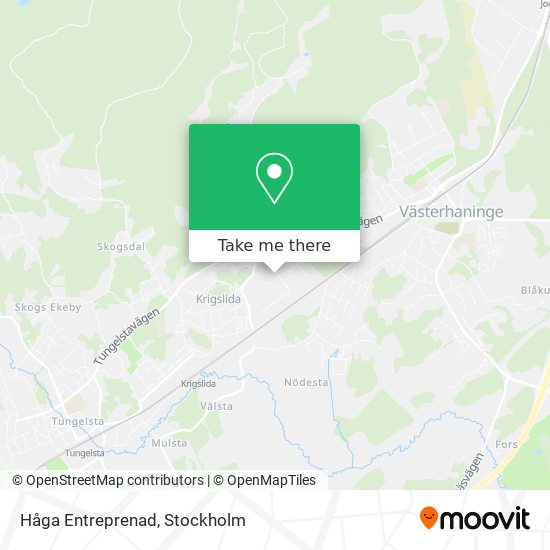 Håga Entreprenad map