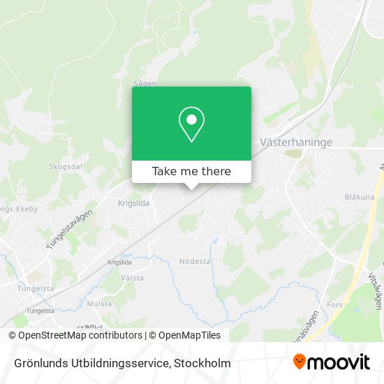 Grönlunds Utbildningsservice map