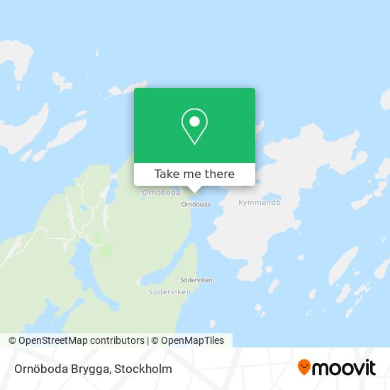 Ornöboda Brygga map