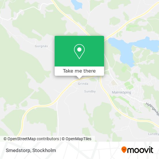 Smedstorp map