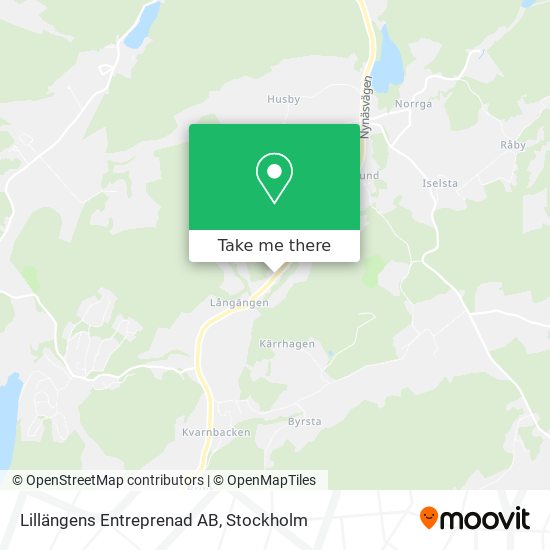 Lillängens Entreprenad AB map