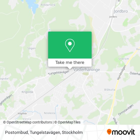 Postombud, Tungelstavägen map