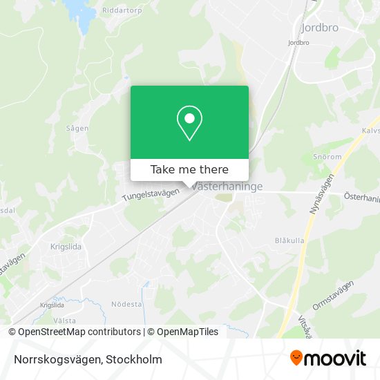 Norrskogsvägen map