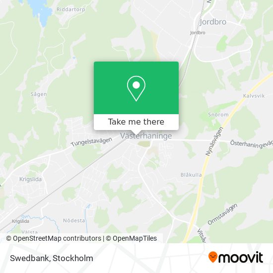 Swedbank map