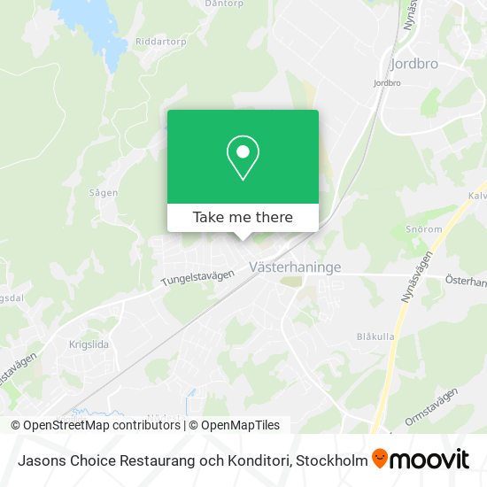 Jasons Choice Restaurang och Konditori map