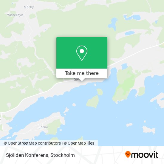 Sjöliden Konferens map