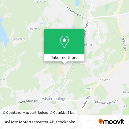 Avl Mtc Motortestcenter AB map