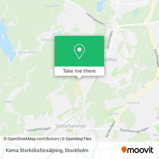 Kema Storköksförsäljning map