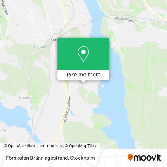 Förskolan Bränningestrand map