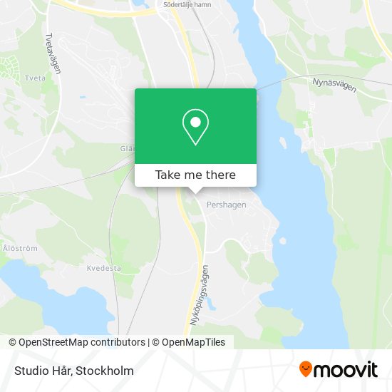 Studio Hår map