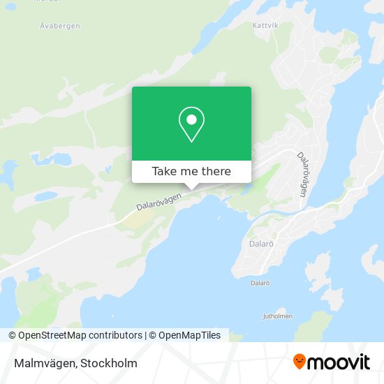 Malmvägen map