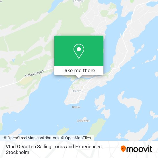 VInd O Vatten Sailing Tours and Experiences map