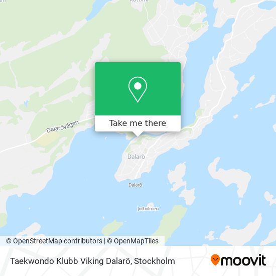 Taekwondo Klubb Viking Dalarö map