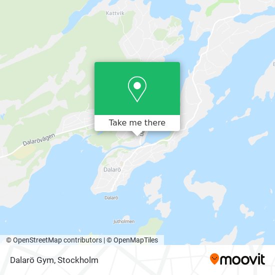 Dalarö Gym map