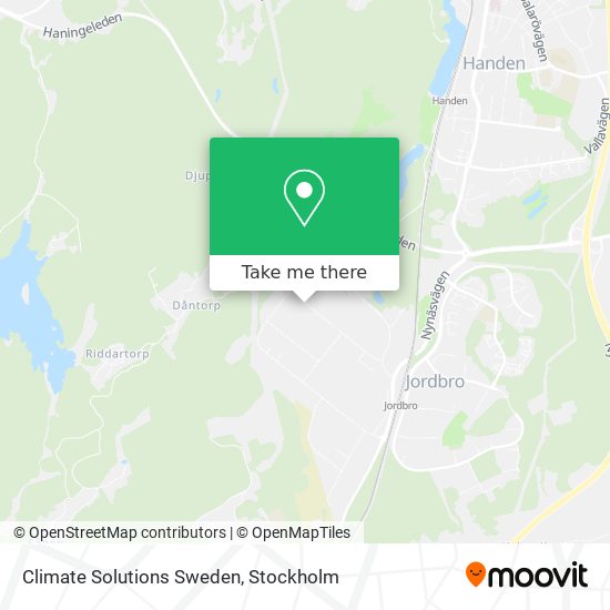 Climate Solutions Sweden map